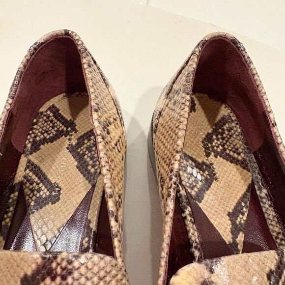 Tory Burch Jessa Loafer Size 8 Horse Buckle - Picture 10 of 13